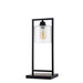 Zoe Black 6"H Table Lamp - Furniture Stars (Chicago, IL)