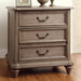 BELGRADE I Rustic Natural Tone Night Stand - Furniture Stars (Chicago, IL)