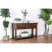 Annabel Walnut Sofa Table - Furniture Stars (Chicago, IL)