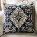 BELSIZE Loveseat, Beige/Navy - Furniture Stars (Chicago, IL)