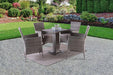 Aminta Patio Bistro Set (5PC) - Furniture Stars (Chicago, IL)