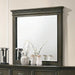 HOUSTON Mirror, Gray - Furniture Stars (Chicago, IL)