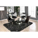 Izzy Chrome Round Dining Table - Furniture Stars (Chicago, IL)