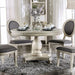 Kathryn Antique White Round Dining Table, Antique White - Furniture Stars (Chicago, IL)