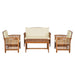 Kyushu 4 Pc. Patio Set - Furniture Stars (Chicago, IL)