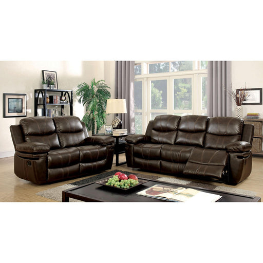 Listowel Brown Love Seat - Furniture Stars (Chicago, IL)