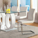 LODIA I White Dining Table - Furniture Stars (Chicago, IL)