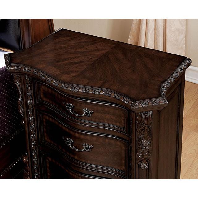 Monte Vista I Brown Cherry Night Stand - Furniture Stars (Chicago, IL)
