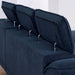 NAPANEE Sectional, Navy - Furniture Stars (Chicago, IL)