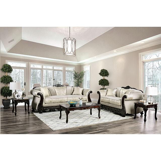 Newdale Ivory Sofa - Furniture Stars (Chicago, IL)