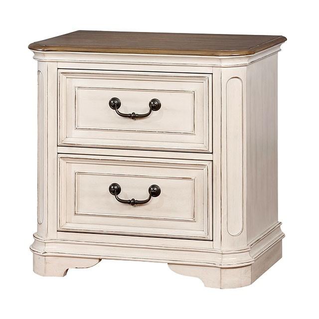 Pembroke Antique Whitewash Night Stand