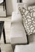 PICOTEE Loveseat, Light Gray/Black - Furniture Stars (Chicago, IL)