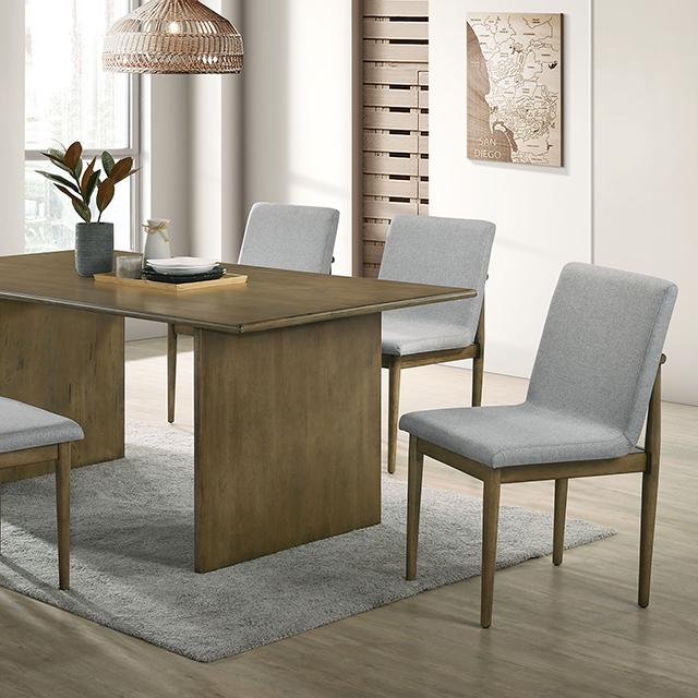 ST GALLEN Dining Table, Natural Tone/Light Gray image