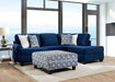 WALDPORT Swivel Chair, Navy - Furniture Stars (Chicago, IL)