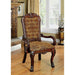 MEDIEVE Cherry Arm Chair, Cherry (2/CTN) - Furniture Stars (Chicago, IL)