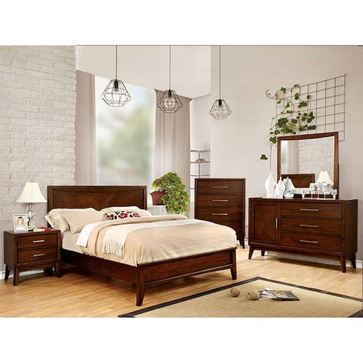 SNYDER Brown Cherry Mirror - Furniture Stars (Chicago, IL)