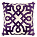 Jorja Purple 20" X 20" Pillow, Purple - Furniture Stars (Chicago, IL)