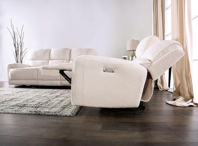 MORCOTE Power Sofa, Beige - Furniture Stars (Chicago, IL)