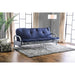 Aksel Black/Red Futon Mattress, Navy & Gray - Furniture Stars (Chicago, IL)
