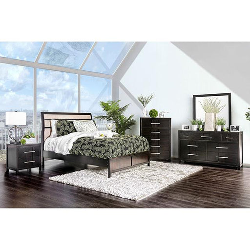 Berenice Espresso Night Stand - Furniture Stars (Chicago, IL)