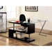 BRONWEN Black Desk - Furniture Stars (Chicago, IL)