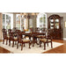 ELANA Brown Cherry Dining Table w/ 18" Butterfly Leaf - Furniture Stars (Chicago, IL)