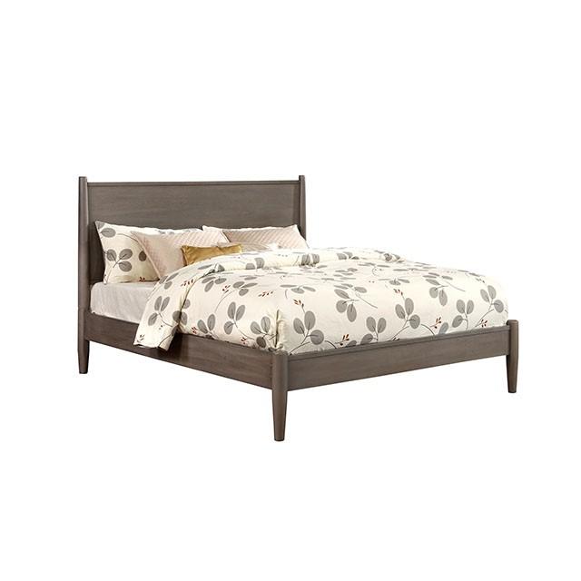 LENNART I Gray & Oak Full Twin Bed - Furniture Stars (Chicago, IL)