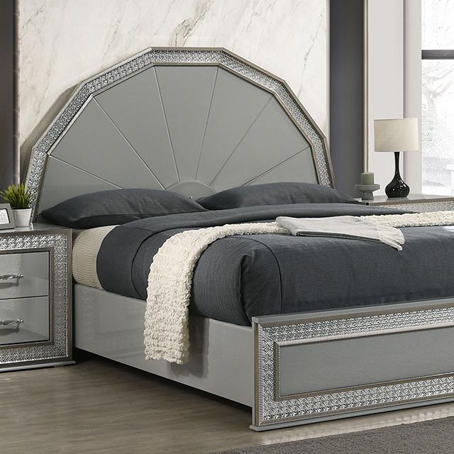 Cassiopeia Queen Bedroom Set Squre & Circular - Furniture Stars (Chicago, IL)
