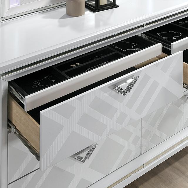EMMELINE Dresser, White - Furniture Stars (Chicago, IL)