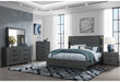 CYPRESS DARK GREY KING BED GROUP - Furniture Stars (Chicago, IL)