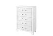 LUCCIA WHITE CHEST - Furniture Stars (Chicago, IL)