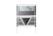 MARCO METALLIC WHITE MIRROR - Furniture Stars (Chicago, IL)