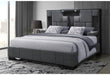 OSCAR DARK GREY 8 KING BED - Furniture Stars (Chicago, IL)