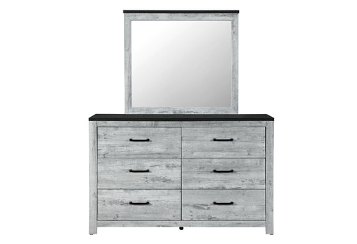 OZARK GREY WASH MIRROR - Furniture Stars (Chicago, IL)