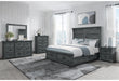 TATUM BROWN KING BED GROUP WITH STORAGE - Furniture Stars (Chicago, IL)