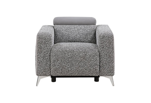 U8521 TAUPE/DARK GREY 36 POWER RECLINING SOFA - Furniture Stars (Chicago, IL)