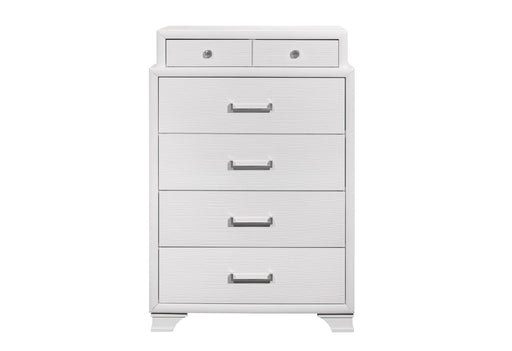 Jordyn White Chest - Furniture Stars (Chicago, IL)