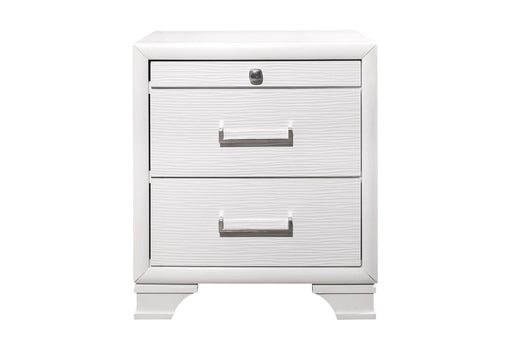 Jordyn White Nightstand - Furniture Stars (Chicago, IL)