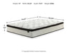 Chime 12 Inch Hybrid Mattress in a Box - Furniture Stars (Chicago, IL)