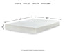Chime 8 Inch Memory Foam Mattress in a Box - Furniture Stars (Chicago, IL)