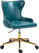 Hendrix Blue Faux Leather Office Chair image