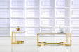 London Gold End Table - Furniture Stars (Chicago, IL)