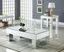 Lainy Mirrored End Table - Furniture Stars (Chicago, IL)