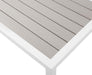 Nizuc Grey manufactured wood Outdoor Patio Aluminum End Table - Furniture Stars (Chicago, IL)