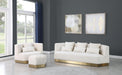 Marquis Cream Velvet Sofa - Furniture Stars (Chicago, IL)