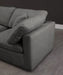 Plush Grey Velvet Standard Cloud Modular Sectional - Furniture Stars (Chicago, IL)