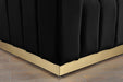 Marlon Black Velvet Sofa - Furniture Stars (Chicago, IL)