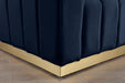 Marlon Navy Velvet Sofa - Furniture Stars (Chicago, IL)