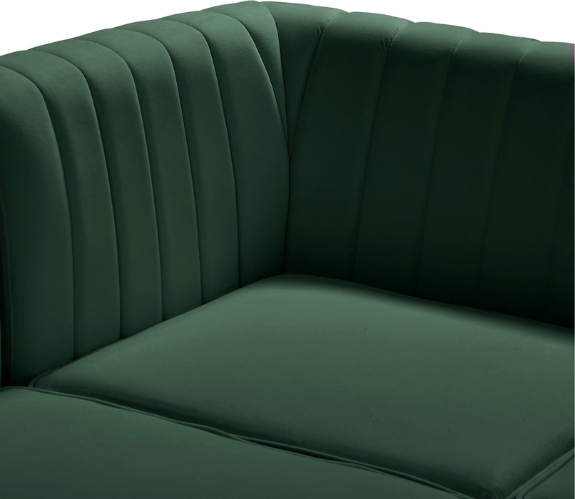 Alina Green Velvet Modular Sectional - Furniture Stars (Chicago, IL)