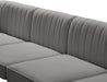Alina Grey Velvet Modular Sectional - Furniture Stars (Chicago, IL)
